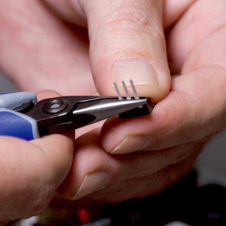 Precisionselektronikgriptång, Knipex 34 22 130 – bild 2