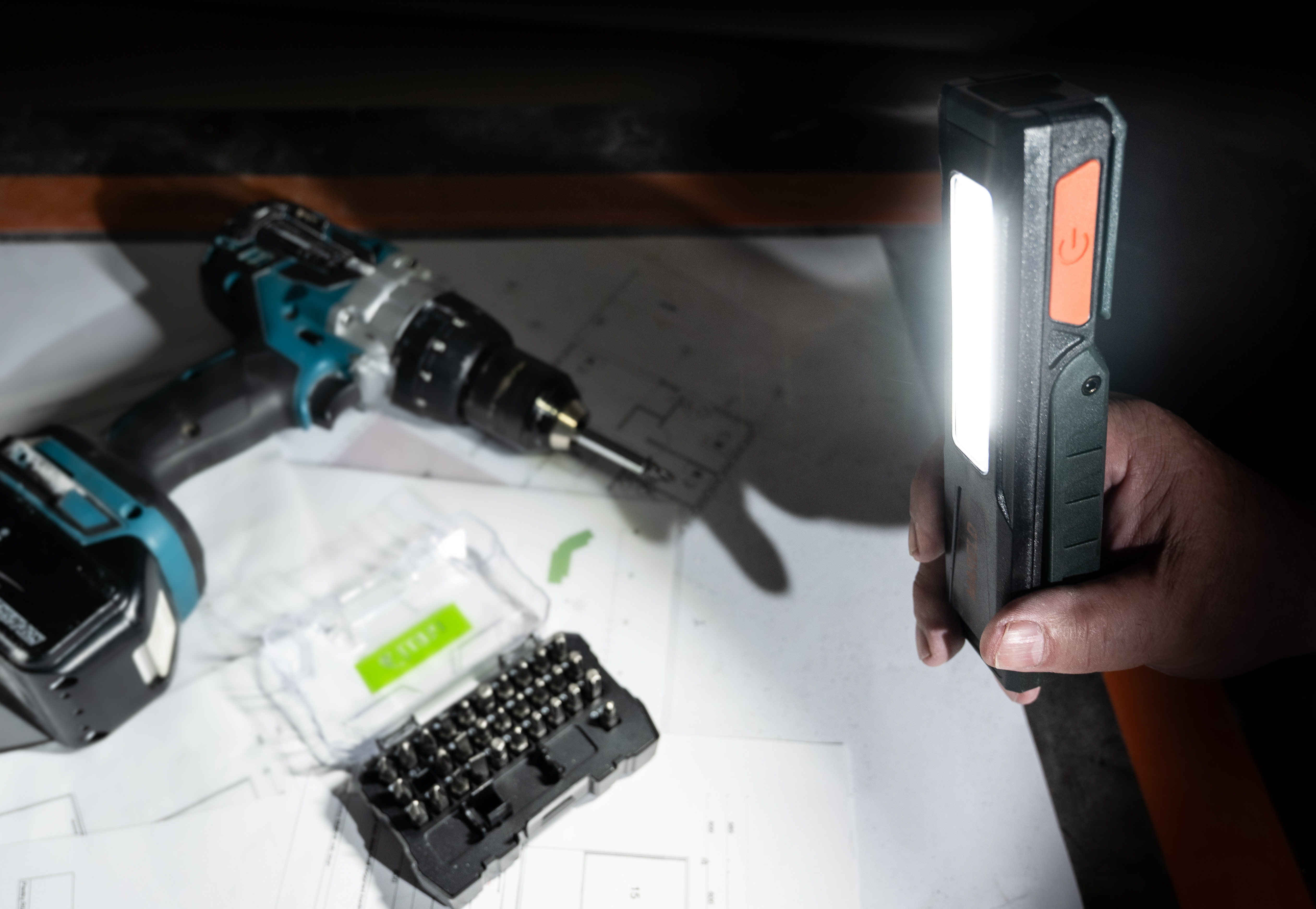 Handlampa Giga 800 RE Mareld – bild 8