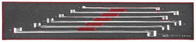 6 delars Ringnyckelsats Teng Tools TEXFL06 – bild 1