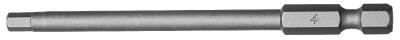Långa bits för sexkanthål Teng Tools HEX8900401B