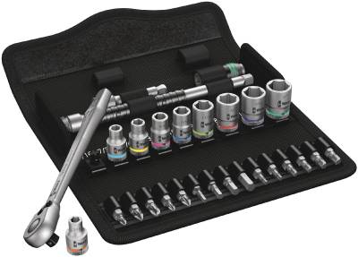 Hylsnyckelsats SA11 Metal Combo tum Wera