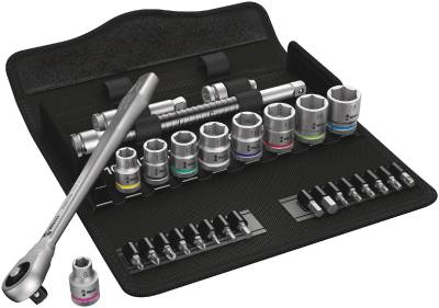 Hylsnyckelsats SB7 Metal Combo metrisk Wera
