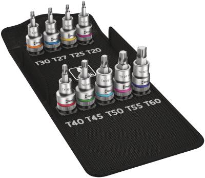 Bitshylssats HF1 Torx Zyklop 20-60 Wera