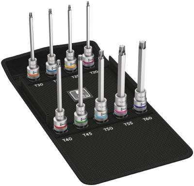Bitshylssats HF3 Torx Zyklop 20-60 Wera