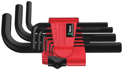 Sexkantnyckelsats 950/9 HP Wera