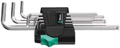 Sexkantnyckelsats 950/7HP1 Wera