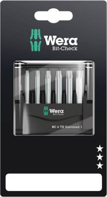 Bitssats Wera Bit-Check 6 TX Uni 1