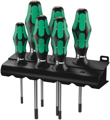 Skruvmejselsats Wera 367/6 Torx