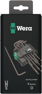 Torxnyckelsats Wera 967/9 TX 1