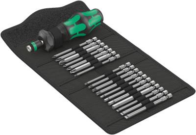 Bitsskruvmejselsats Kraftform Kompakt Turbo 1 Wera – bild 1