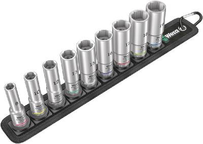 Hylssats Belt B1 (djupa hylsor) Wera
