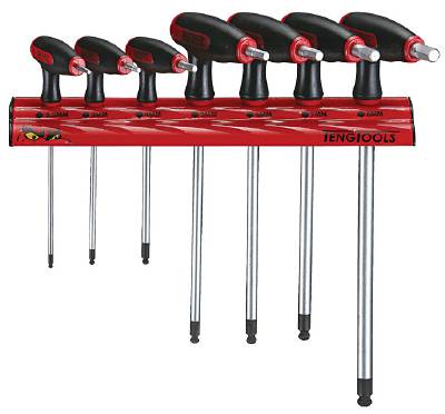 Väggställ till ledhylsnycklar Teng Tools