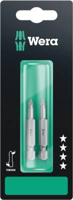 Bits för Pozidrive kryss-spår Wera 855/4 TZ – bild 2