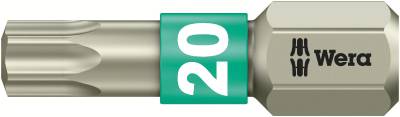 Bits för Torx-spår Wera 3867/1 TS TX