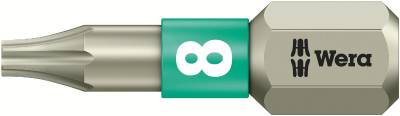 Bits för Torx-spår - rostfri Wera 3867/1 TS