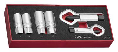 Sats utdragare och muttersplittrare Teng Tools TEZSN06