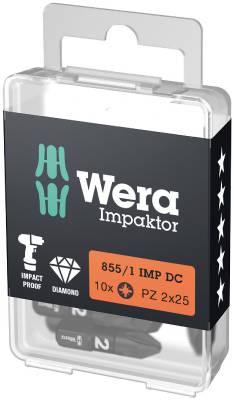 Bitspaket 855/1 IMP DC PZ Wera