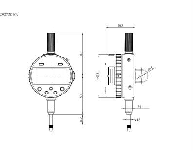 Digital mätklocka DDC ABS Limit – bild 2