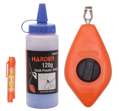 Snörslå med krita Harden