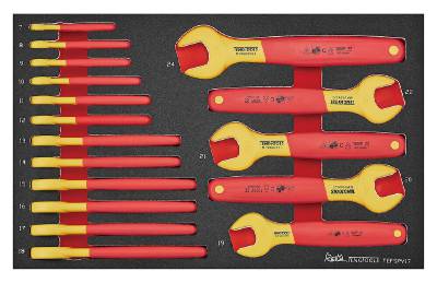 Nyckelsats TengTools TEFSPV17 1000 V
