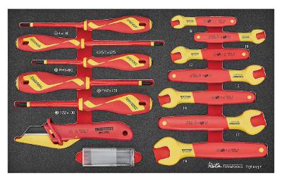 Verktygssats TengTools TEFXV17 1000 V