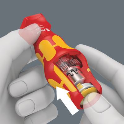 Bit skruvmejselsätt VDE Turbo 1 Wera – bild 2