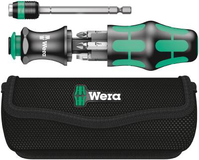 Bitskruvmejselsats Wera Kraft Kompakt 20