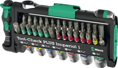 Bitssats Tool-Check PLUS Imperial 1 Wera