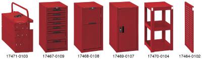 Sidoskåp till Teng Tools montörvagnar. Teng Tools TCW-D3 / TCW-SP01