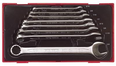 8 delars  U-ringnyckelsats Teng Tools TT3592
