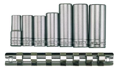Hylssats. Med 3/8" fyrkantsfäste. Teng Tools M3807