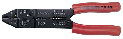 Kabelskotång för isolerade kabelskor. Teng Tools CP50 / CP51