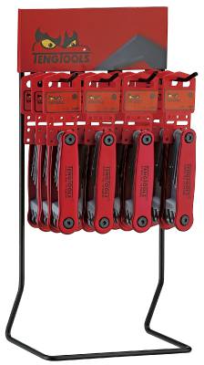 Sexkantnyckelsatser i display Teng Tools DIS-1476NMM