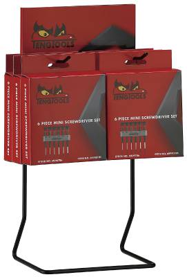 Finmekanikermejsel-display Teng Tools DIS-MDM706