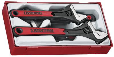 4 delars Skiftnyckelsats Teng Tools TTADJ04 – bild 2