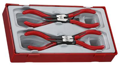 4 delars Spårringstång för in- och utvändiga spårringar Teng Tools TT474-5 – bild 2