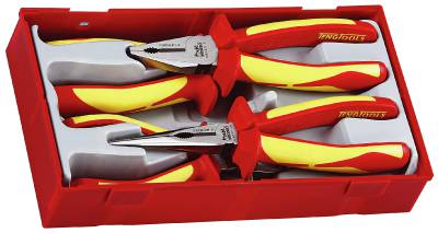 4 delars Tångsats 1000 V Teng Tools TTV440 – bild 1
