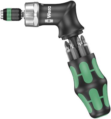 Bitsskruvmejsel Wera KK Pistol RA