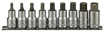 Insexhylssats. Med 1/2" fyrkantsfäste. Teng Tools M1212