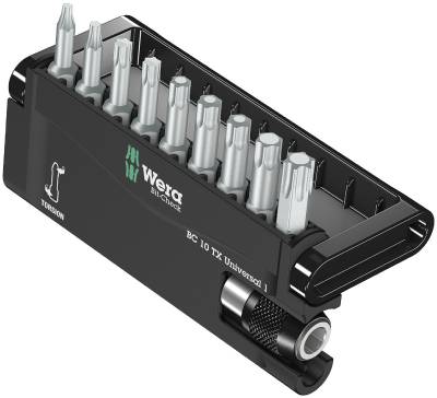 Bitskassett - bitshållare med snabbväxelchuck Wera 8100-9/TZ / 8167-9/TZ Torx
