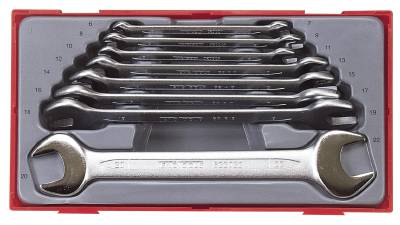 8 st Fasta nycklar i sats Teng Tools TT6208