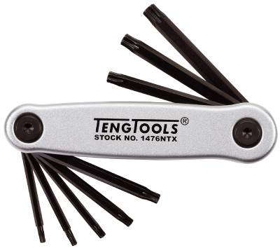 TX-nycklar i sats Teng Tools 1476NTX