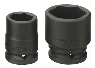 Krafthylsa. Med 1" fyrkantsfäste. Teng Tools 910524 / 910595
