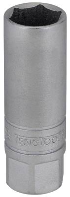 Tändstiftshylsa. Med 1/2" fyrkantsfäste. Teng Tools M120040-C / M120046-C