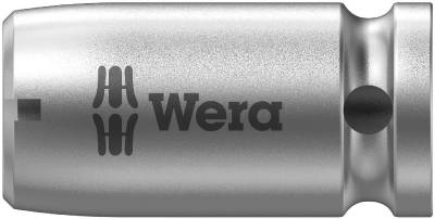 Bitshylsa. Med 1/4" fyrkantsfäste. Wera 780 A-1