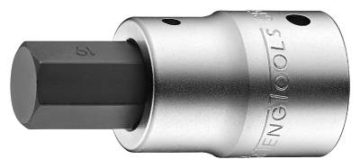 Hylsa för inv. sexkanthål 3/4" Teng Tools M341514-C / M341522-C