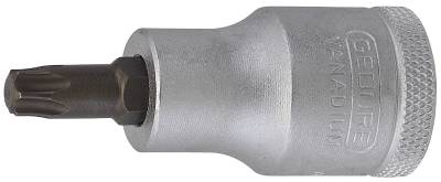 Torx-hylsa. Med 1/2" fyrkantsfäste. Gedore INX 19