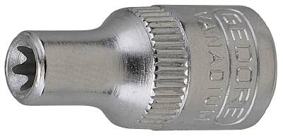 Torx-hylsa. Med 1/4" fyrkantsfäste. Gedore TX 20 E