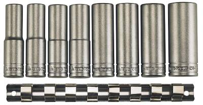 Hylsor i sats. Med 1/2" fyrkantsfäste. Teng Tools M1208-6