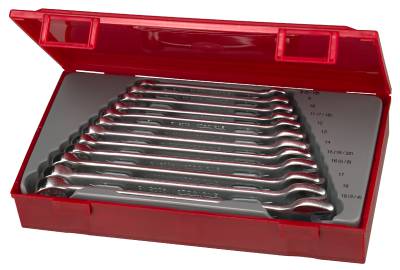 12 delars U-ringnycklar i sats Teng Tools TT1236 – bild 2